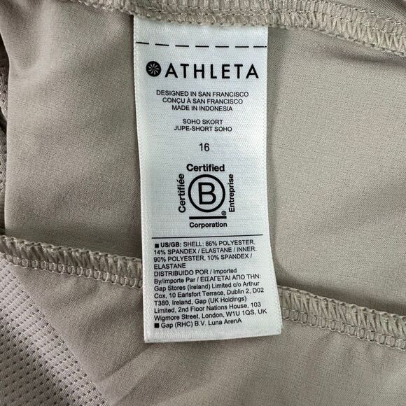Athleta SoHo Skort size 16 - Picture 9 of 10